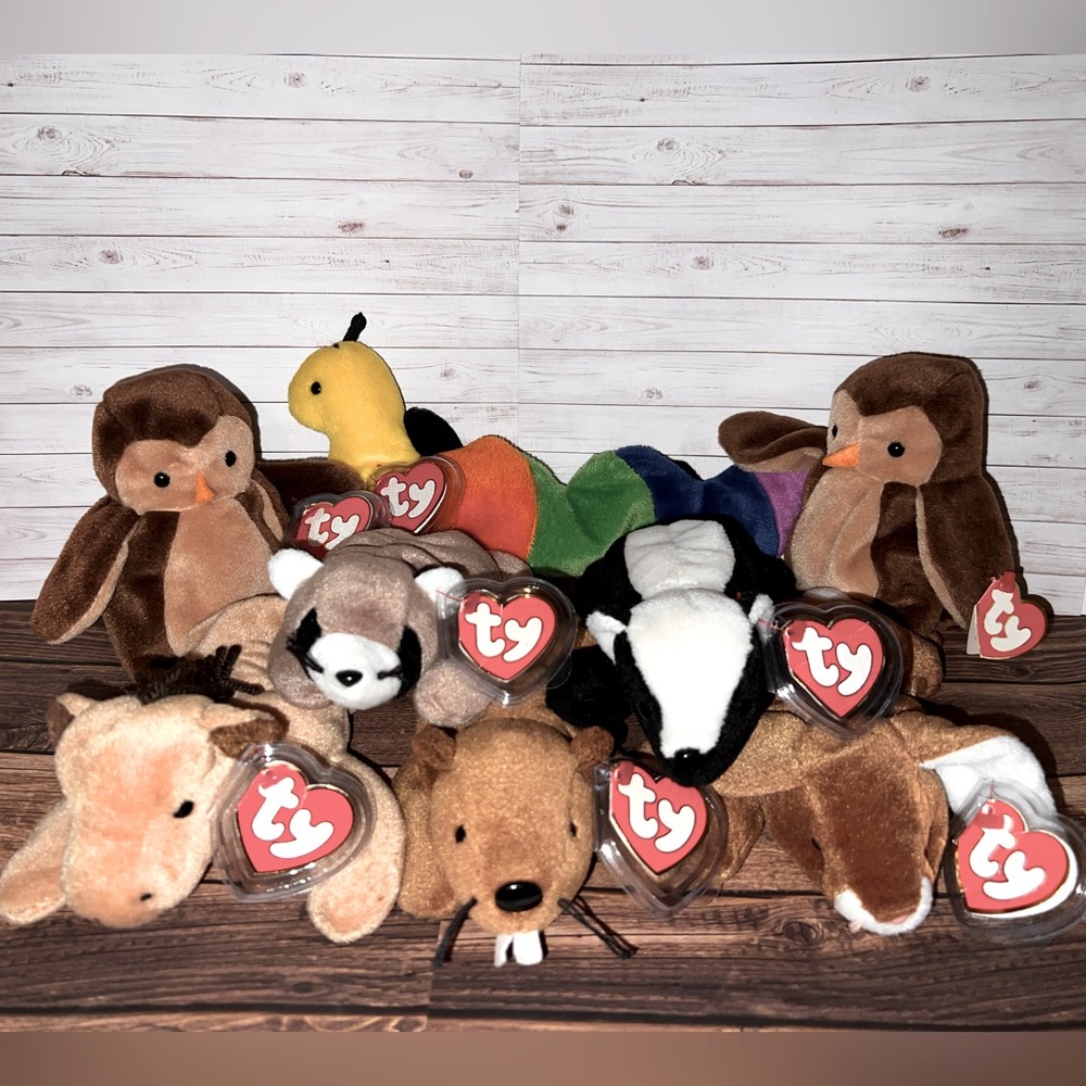 Authentic 3rd gen Ty Beanie Babies lot
